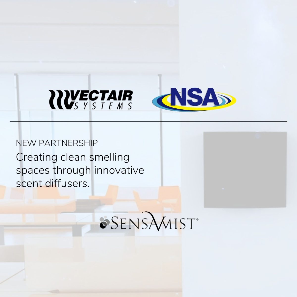 Vectair & The NSA announce new SensaMist® partnership